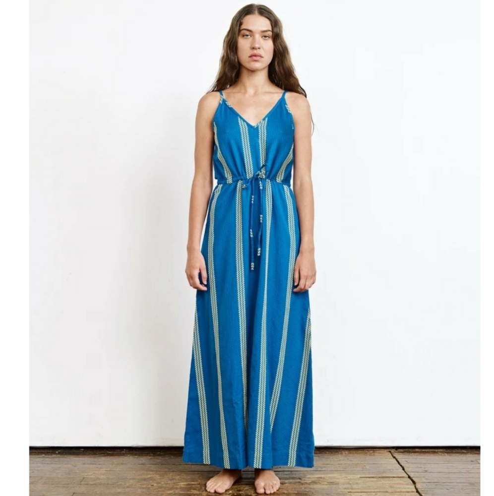 NEW Ace & Jig Dunes Dress in Majorelle Size XL